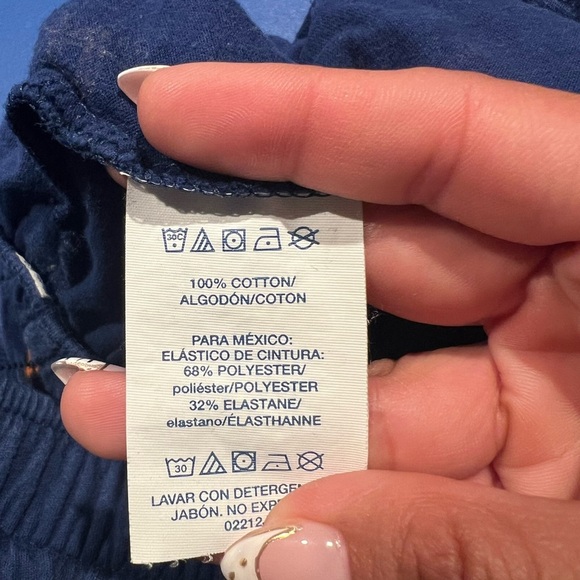 Polo Ralph Lauren Royal Pep Rally Print Cotton Knit Sleep Jogger Pants Mens L - Picture 10 of 10